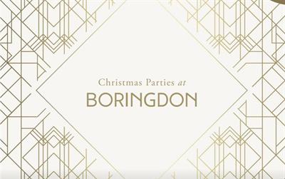 Christmas Parties 2024 at Boringdon Hall Plymouth