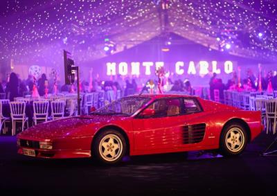 Midnight in Monte Carlo Christmas Parties 2024 at Silverstone Circuit, Northamptonshire