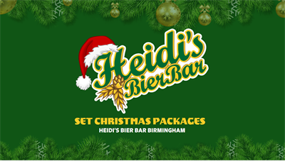 Christmas Parties 2024 at Heidi's Bier Bar Birmingham