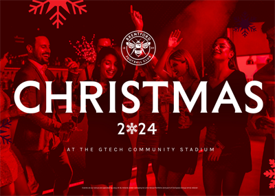 Christmas Parties 2024 at Brentford Football Club