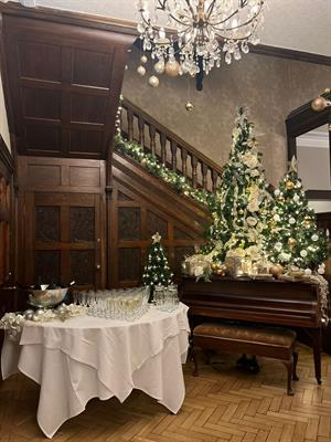 Christmas Parties 2024 at Rowton Hall Hotel & Spa, nr Chester