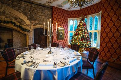 Christmas Parties 2024 at Thornbury Castle, Bristol