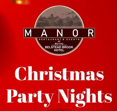 Christmas Parties 2024 at Muthu Belstead Brook Hotel, nr Ipswich