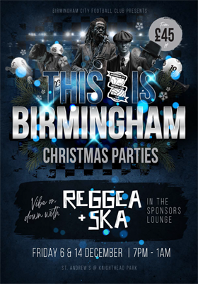 'This Is Birmingham' Christmas Parties 2024 at Birmingham City Football Club