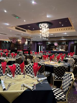 Shared and Private Christmas Parties 2025 at The Queen at Chester Hotel