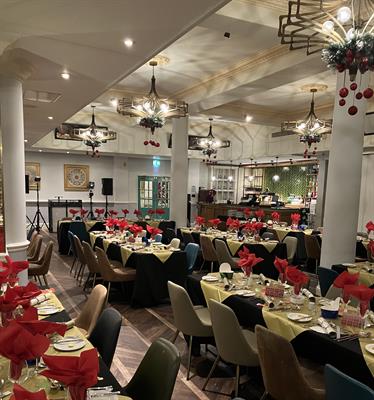 Shared and Private Christmas Parties 2025 at The Queen at Chester Hotel