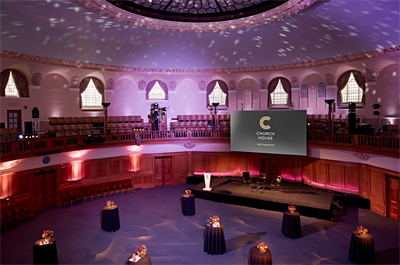 Exclusive Christmas Parties 2025 at Church House Westminster, Central London SW1P