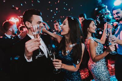 New York Christmas Parties 2025 at Coombe Abbey Hotel, Coventry