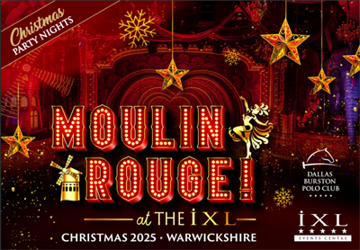 'Party In Paris' Christmas Parties 2025 at the IXL Events Centre, Southam, Warks
