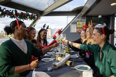 Christmas Parties 2025 on the River Thames with City Cruises, London SE16