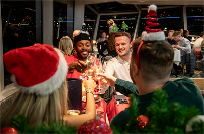 Christmas Parties 2025 on the River Thames with City Cruises, London SE16