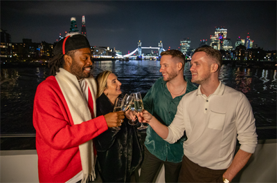 Christmas Parties 2025 on the River Thames with City Cruises, London SE16