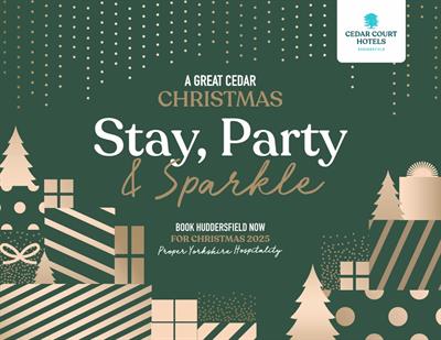 Christmas Parties 2025 at Cedar Court Hotel Huddersfield