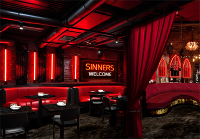 Christmas Parties 2025 at Sinners Shoreditch 
