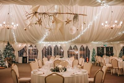 Christmas Parties 2025 at The Castle Westenhanger, Hythe nr Folkestone