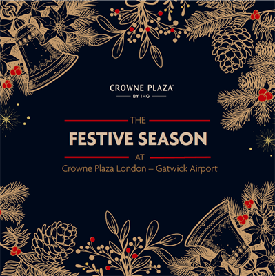 Festive Christmas Parties 2025 at Crowne Plaza London - Gatwick Airport