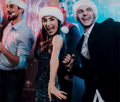 Glistening Christmas Parties 2025 at Mercure Maidstone Great Danes Hotel