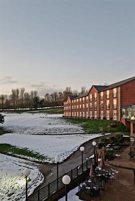 Celebrate Christmas Parties 2025 at Macdonald Hill Valley Hotel, Golf and Spa, Whitchurch