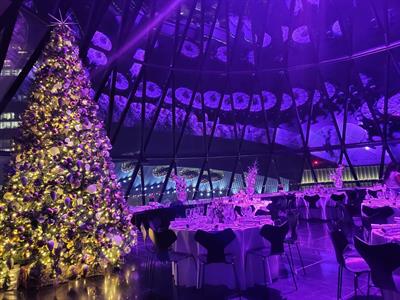 Christmas Parties 2025 at Searcys at The Gherkin, London EC3A