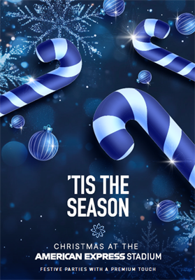 Sparkle & Social Christmas Parties 2026 at Amex Stadium, Brighton