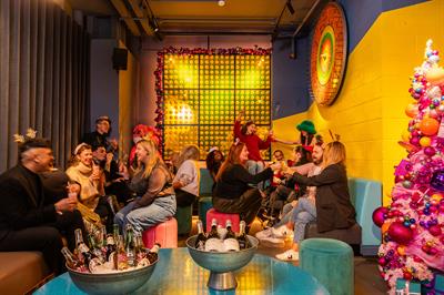 Christmas Parties 2026 at Fairgame, London Canary Wharf E14