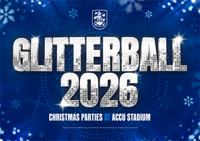 Glitterball Christmas Parties 2026 at The Accu Stadium, Huddersfield