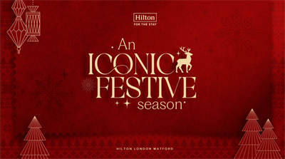 Celebrate Christmas Parties 2026 at Hilton London Watford