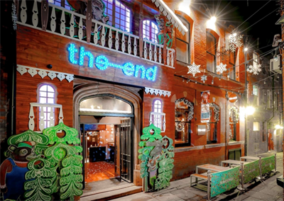 Ski Lodge Christmas Parties 2026 at The End, Leeds