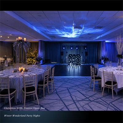 Christmas Parties 2026 at Crowne Plaza Reading