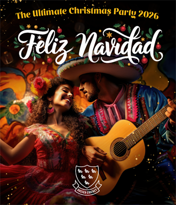 Feliz Navidad Christmas Parties 2026 at Sussex Cricket, Hove near Brighton