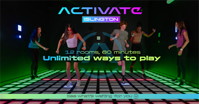 Christmas Parties 2026 at Activate Islington Square, London N1