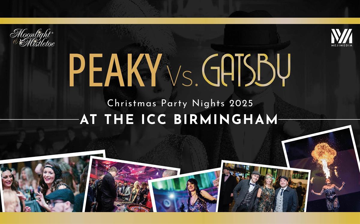 Peaky vs Gatsby Christmas Parties 2025 at the ICC, Birmingham