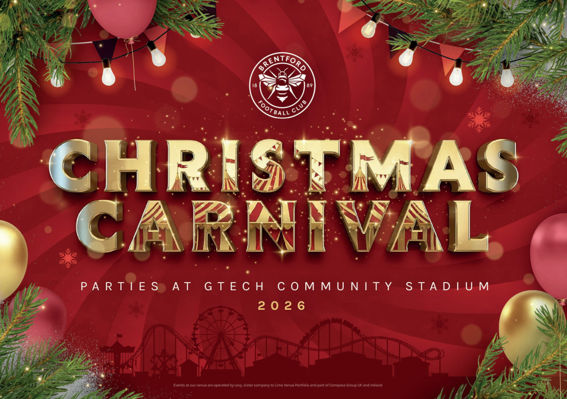 Carnival Christmas Parties 2026 at Brentford Football Club