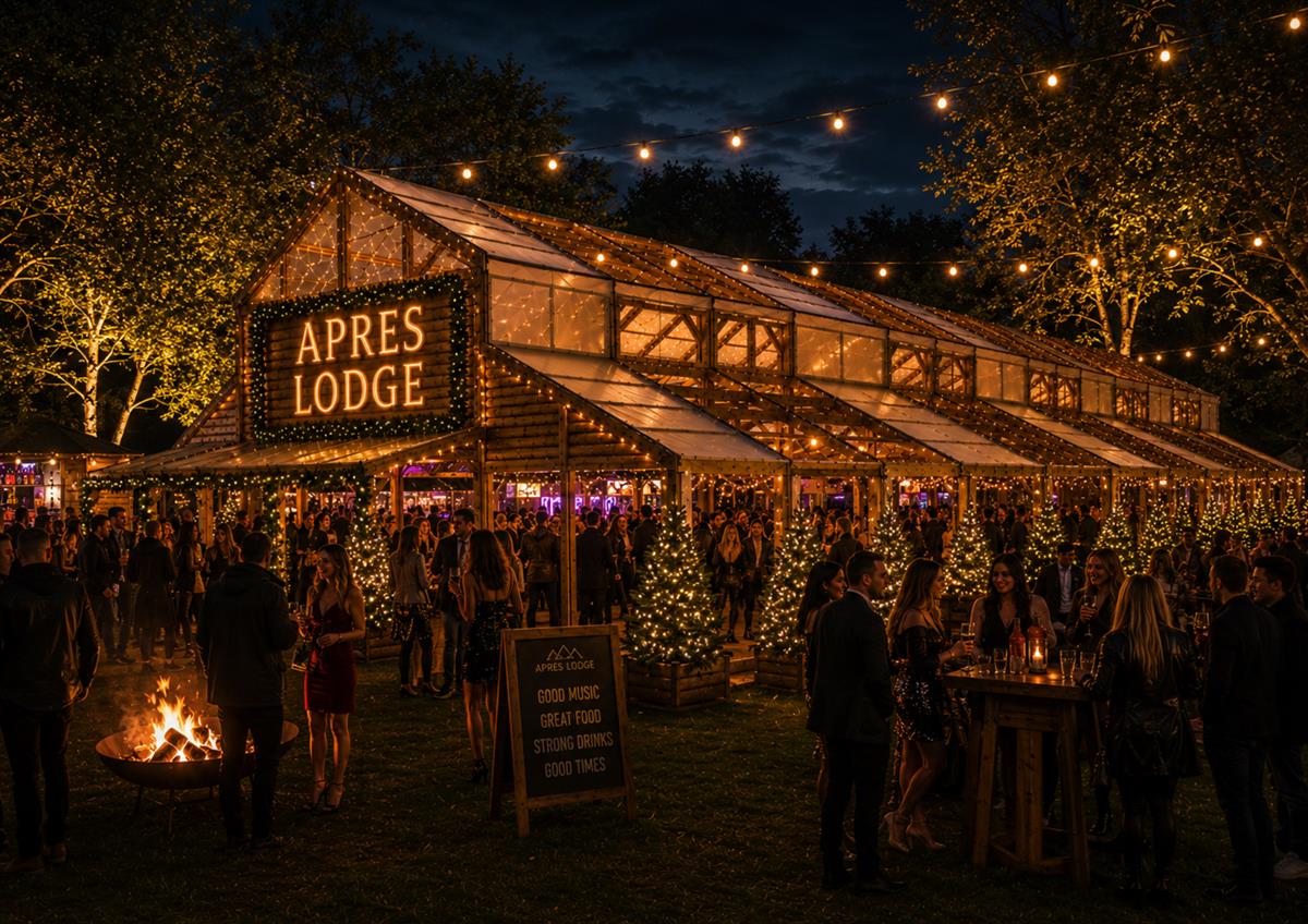 Apres Lodge Christmas Parties 2026 at Winter Events Ground, Nottingham
