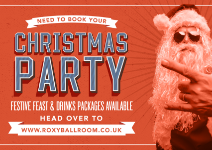 Festive Feast Christmas Parties 2022 at Roxy Ball Room Birmingham Heath Mill Lane