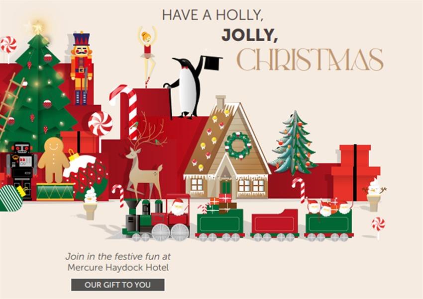 Holly, Jolly Christmas Parties 2022 at the Mercure Haydock Hotel, Liverpool