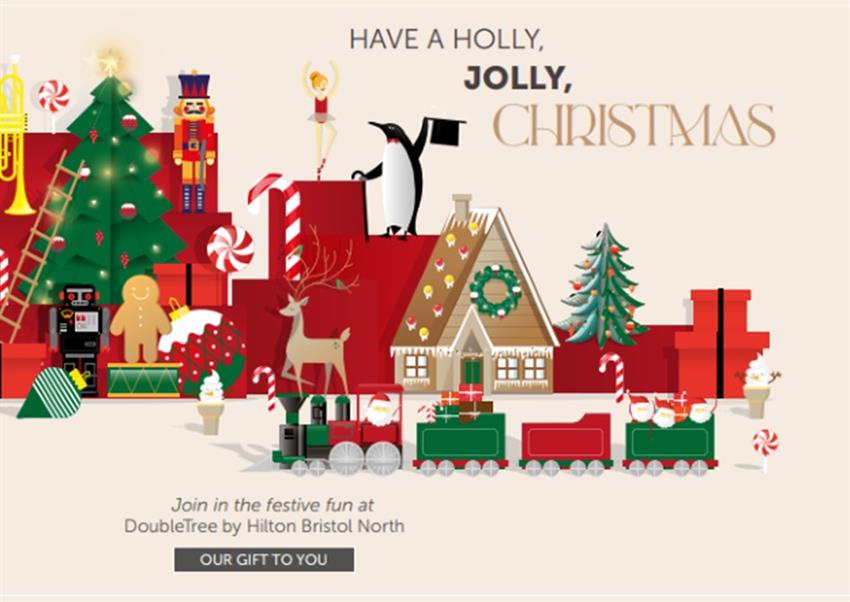 Holly, Jolly Christmas Parties 2022 at the DoubleTree by Hilton Bristol North