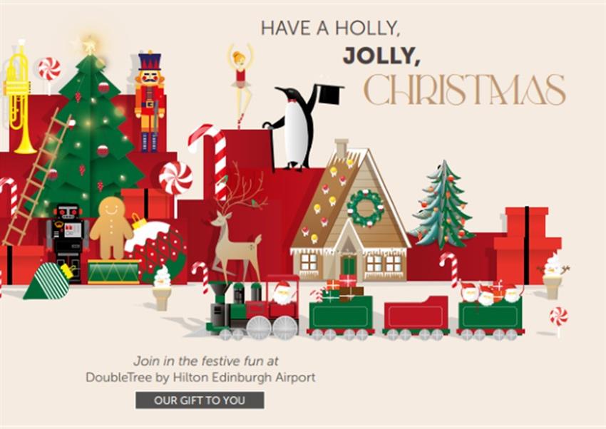 Holly, Jolly Christmas Parties 2022 at DoubleTree by Hilton Edinburgh Airport