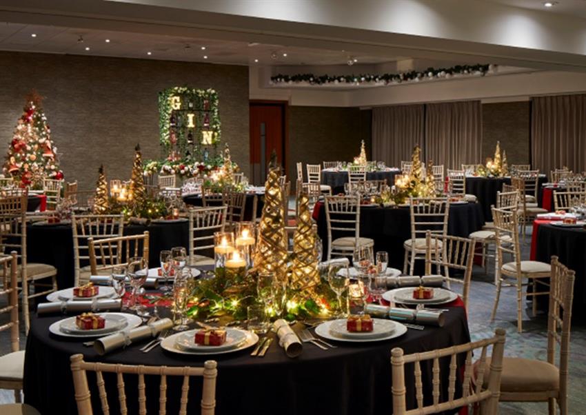 Christmas Parties 2022 at The Manchester Airport Marriott Hotel