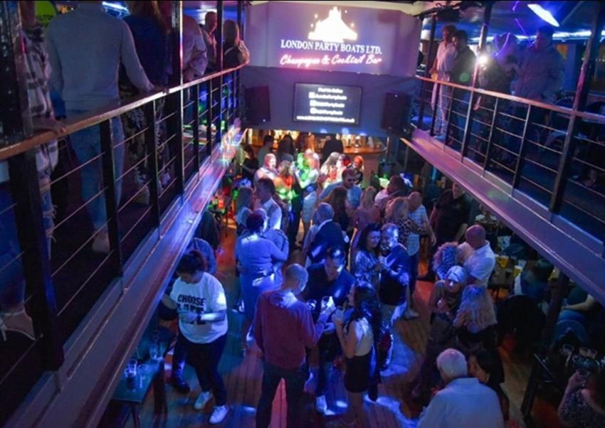 Christmas Parties 2023 with London Party Boats, SE1 Office Xmas Venue