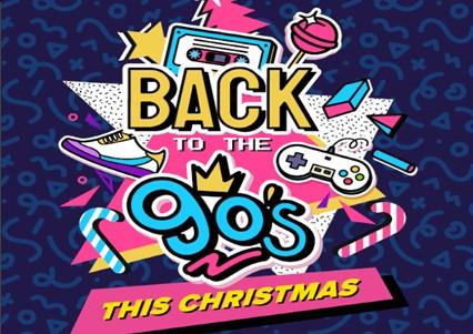 Back to the 90s Christmas Parties 2024 at Sussex Cricket, Hove near Brighton