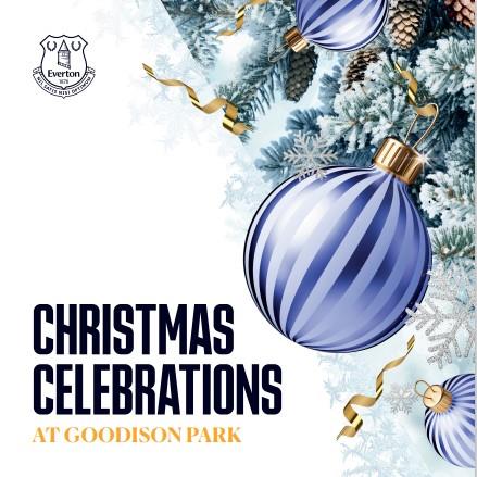  Festive & Fabulous Christmas Parties 2024 at Everton FC, Goodison Park Liverpool