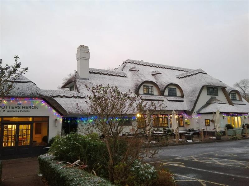 Christmas Parties 2024 at The Potters Heron Hotel, Romsey