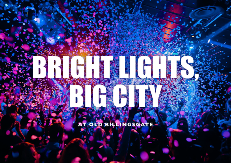 Bright Lights, Big City Christmas Party 2024 at Old Billingsgate, London EC3