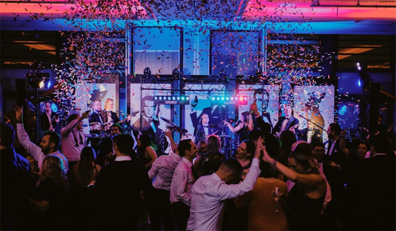 Skyball All-Inclusive Christmas Parties 2025 at Hilton Birmingham Metropole