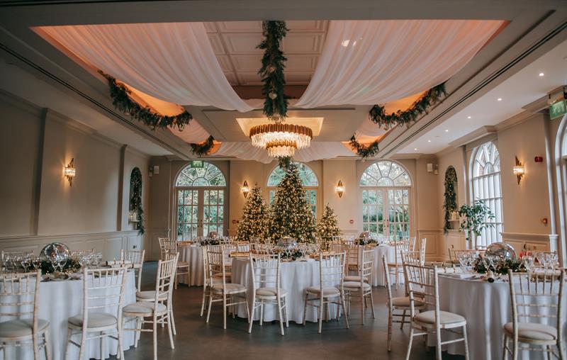 Christmas Parties 2025 at The Orangery, Maidstone