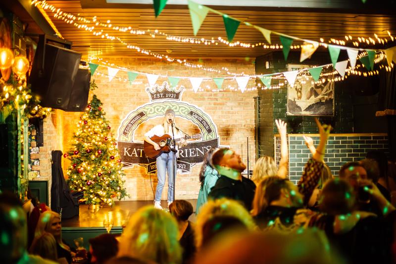 Private & Exclusive Christmas Parties 2025 at Katie O’Brien’s Irish Tavern, Newcastle