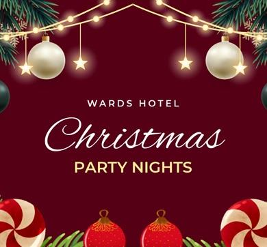 Christmas Parties 2025 at Wards Hotel, Folkestone