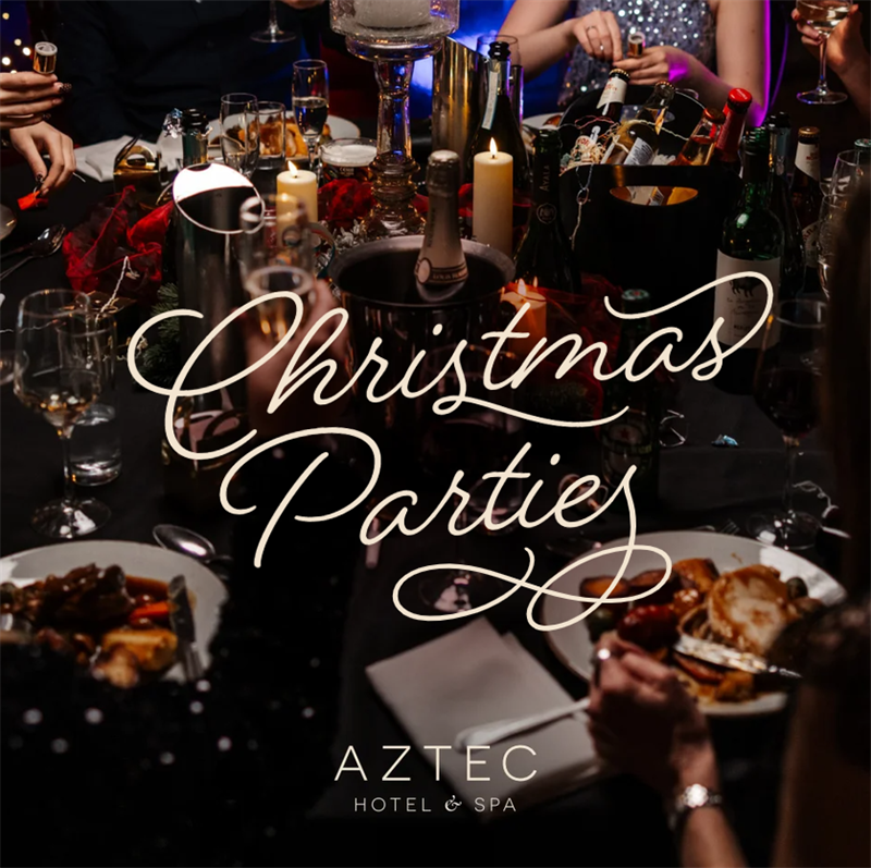 Christmas Parties 2026 at Aztec Hotel & Spa, Bristol