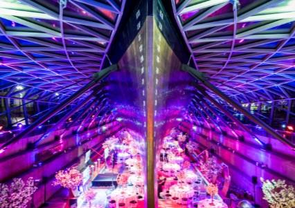 Shared Christmas Parties 2022 at Cutty Sark, Greenwich, London SE10